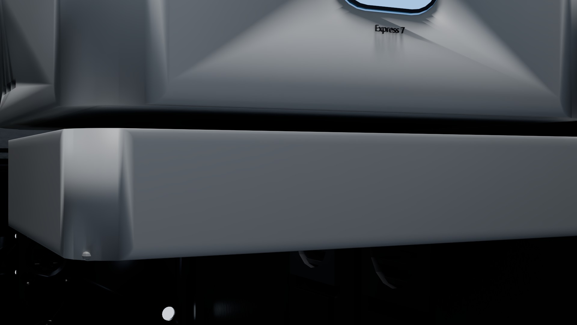 South three-quarter into the UX7 stack showing the UniFi Flex under the four millimetre foam wafer.